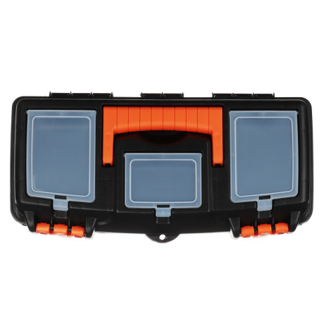 ЕРМАК Ящик для инструмента 16" с отсеками для крепежа