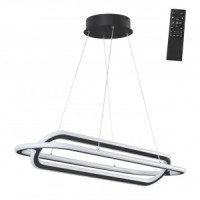 NOVOTECH 359173 OVER NT23 000 чер св-к подвесной димм., пульт ДУ IP20 LED 4000К 116W ONDO