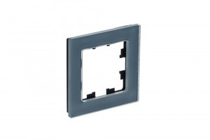 Systeme Electric AtlasDesign NATURE рамка СУ 1 мест., НАТУРАЛЬНОЕ СТЕКЛО, ГРИФЕЛЬ ATN360701 (2!)