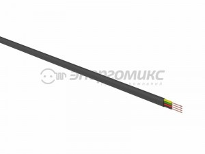 Кабель телефонный 4 жилы, 100 м., черный, (ШТЛП-4)  REXANT, 01-5109