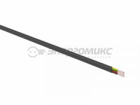Кабель телефонный 4 жилы, 100 м., черный, (ШТЛП-4)  REXANT, 01-5109
