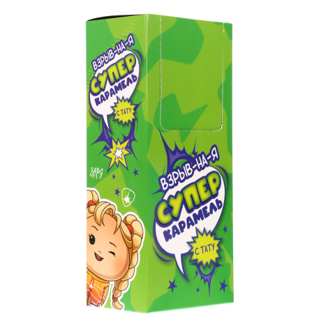 BY Русские Супергерои Карамель взрывная с тату 1 гр.
