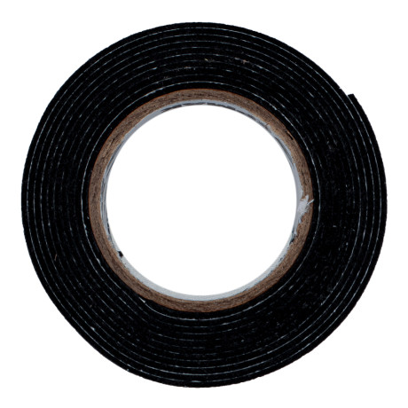 ЕРМАК Лента клеящая монтажная 2-х сторонняя, для АВТО, 40мм x 2м черная