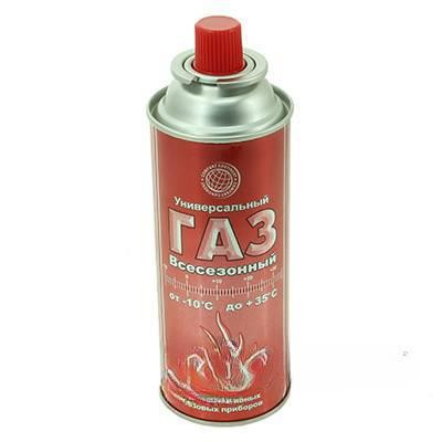 Газ для горелок универсальный 220 г "Всесезонный" 920320