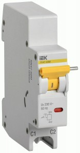 IEK Расцепитель независ. РН47-60М на DIN-рейку для ВА47-60M MVA31D-RN-1