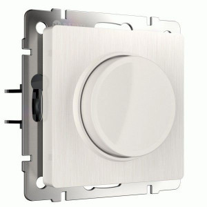 Werkel мех. диммера СУ 1 кл. 600W (перламутровый рифленый) W1142013  a051183