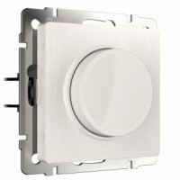 Werkel мех. диммера СУ 1 кл. 600W (перламутровый рифленый) W1142013  a051183