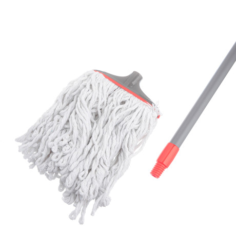 Vetta Швабра с насадкой из хлопка, вес 240 гр., длина ручки, 148 см