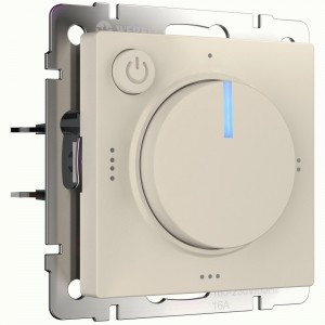 Werkel мех. термостата (терморегулятора) СУ 1 мест. для тепл.пола W1151162 (айвори матовый)