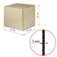 Гофроящик (в37*ш37*г27, см), марка Т22, профиль В, 440056