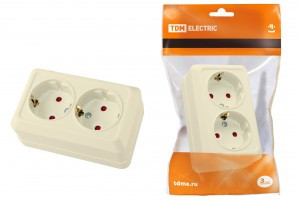 TDM Ладога роз. ОУ 2 мест. 16А сл. кость (земля, шторки) (10!) SQ1801-0066