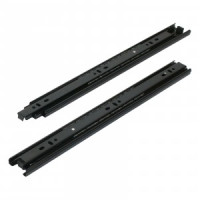 Направляющие шариковые 35-350 черный /14&quot;/ (комплект 2шт, цена за комплект) (20) StahlBuro