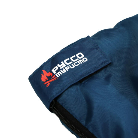 Спальник туристический тм РУССО ТУРИСТО, 180х75см, полиэстер 170T, 750гр, холлофайбер 150 г/м2, +5С