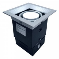 Apeyron св-к встр. св/д даунлайт Грильято 7W(500lm) 6500К 6К 120х120х140 42-012