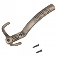 Крючок-вешалка мебельн 3-рожк StahlBuro 212A AB ст.бронза В138*Ш68*Г62 ЕВРОПАКЕТ(200,50)