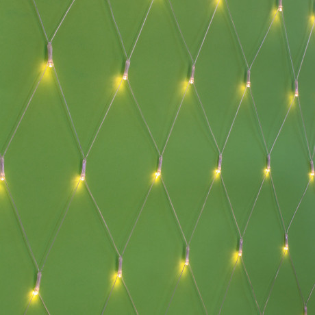 СНОУ БУМ Гирлянда эл. сеть 224LED, 2x2м, шампань, пост. свечение, ПВХ прозр., 220В