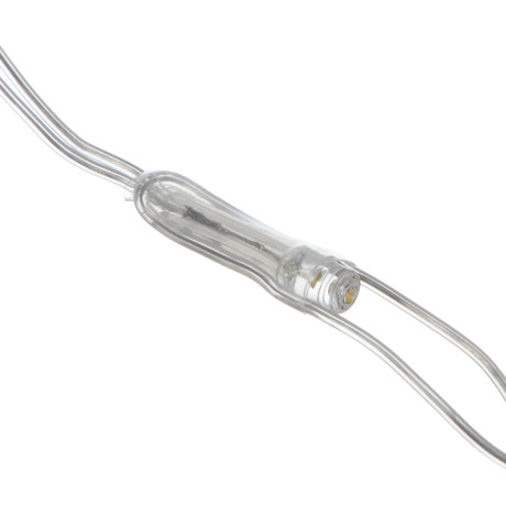 СНОУ БУМ Гирлянда эл. сеть 224LED, 2x2м, шампань, пост. свечение, ПВХ прозр., 220В