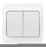 Smartbuy Марс выкл. СУ 2 кл. 10А белый  (SBE-02w-10-SW2-0)