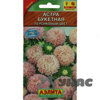 Астра Букетная персиковый цвет Аэлита Ц