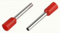 ЭРА наконечник штыревой втулочный изолир. НШВИ 1,0-12 красный (уп. 50 шт, цена за уп) 63394