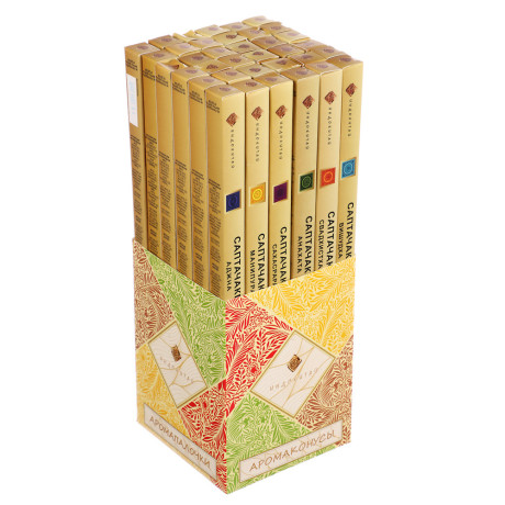 Аромапалочки Саптачакра (коллекция ароматов чакр), 10 шт., арт.5270SC