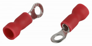 ЭРА наконечник кольцевой изол. НКИ 0,2-1,5 мм2 d3мм красный   (уп.50шт, цена за уп ) 63313