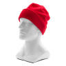 Шапка с отворотом из флиса для взрослых, размер 56-57, красная Сибртех