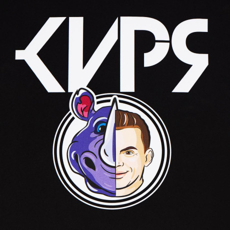 Футболка спортивная для взрослых «КИРЯ», размер L, 100% полиэстер, носорог