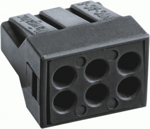 Navigator клемма СМК 773-306 с пастой 6х(0,75-2,5мм2) NTC-AC, 24А (уп.50шт, цена за уп) 71144