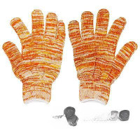 Перчатки х/б без ПВХ Меланж 10 класс 4 нити 40г