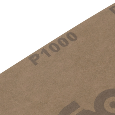 Шлифлист на бумажной основе, CT10C W, зернистость М20(P 1000) 230 х 280 мм, 10 шт, водостойкий, "БАЗ"