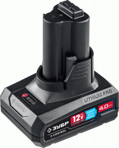 ЗУБР аккумулятор тип Т7, 12В, 4.0Ач, Профессионал, ST7-12-4