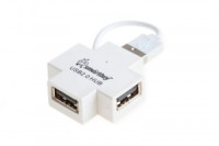 USB-Хаб Smartbuy 4 порта белый (SBHA-6900-W)