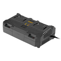 Устройство зарядное для аккумуляторов двухпортовое BCH-20-4.0x2, Li-Ion, 20 В, 4.0 А Denzel