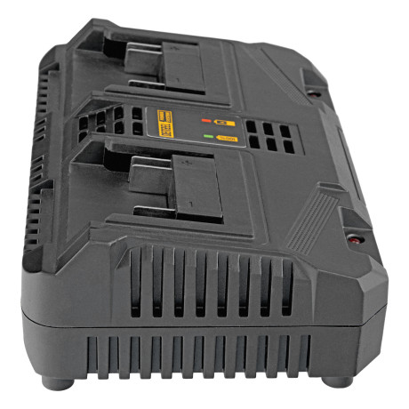 Устройство зарядное для аккумуляторов двухпортовое BCH-20-4.0x2, Li-Ion, 20 В, 4.0 А Denzel