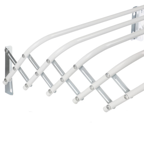 VETTA Сушилка для белья настенная раздвижная, окрашенная сталь, 100см