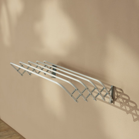 VETTA Сушилка для белья настенная раздвижная, окрашенная сталь, 100см