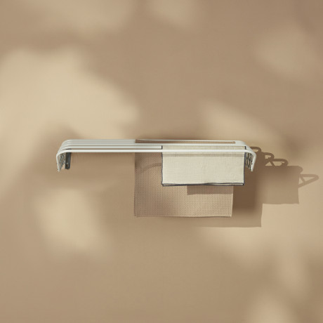 VETTA Сушилка для белья настенная раздвижная, окрашенная сталь, 100см