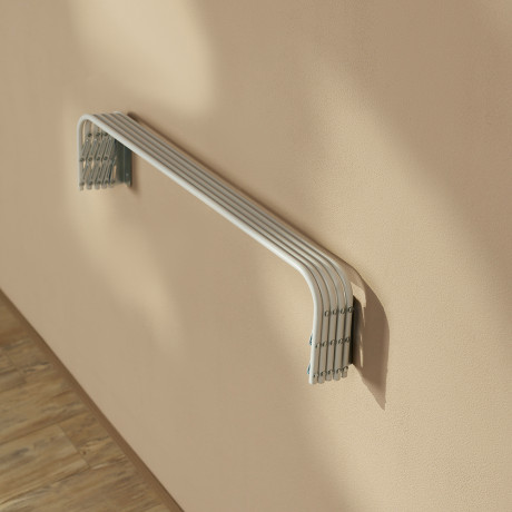 VETTA Сушилка для белья настенная раздвижная, окрашенная сталь, 100см