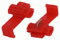 ЭРА Ответвитель прокалывающий ОВ-1 0.25-1.0 мм2 красный параллельный (уп.5 шт, цена за уп) 63385