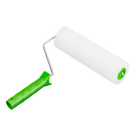 Валик игольчатый для наливных полов с ручкой, 240 мм Сибртех