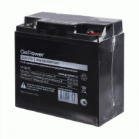 Ак-р свинцово-кислотный GoPower LA-12170 12V 17Ah клеммы под болт M5 (1/2)