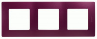 IEK ETIKA рамка СУ 3 мест. сливовый 672563