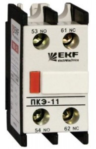 EKF Приставка контактная ПКЭ-02 2NC