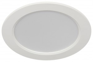 ЭРА св-к встр. св/д даунлайт 12W(950lm) 4000K 4K (110-120)145х25 кругл. 185-265В IP40 LED 17 57439