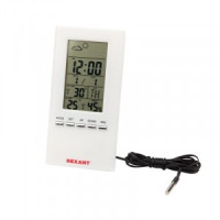 Метеостанция комнатно-уличная S3331SC, проводной датчик REXANT 70-0513