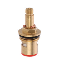 Кран-букса для смесителя 1/2", 24шл., шток 8х6мм, 90°, металлокерамика