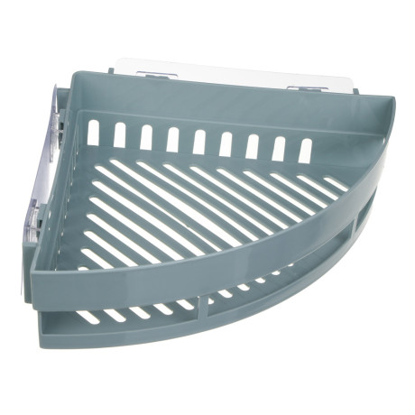 VETTA Classic Полка настенная угловая (большая), пластик, 35x25x7 см, оливковый