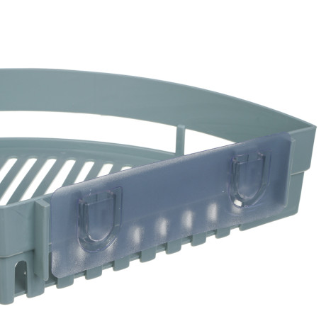 VETTA Classic Полка настенная угловая (большая), пластик, 35x25x7 см, оливковый