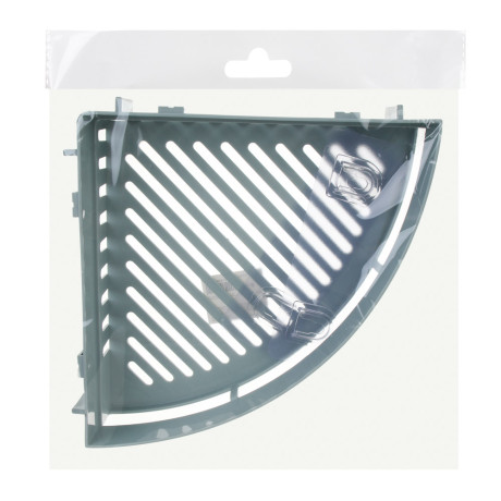 VETTA Classic Полка настенная угловая (большая), пластик, 35x25x7 см, оливковый